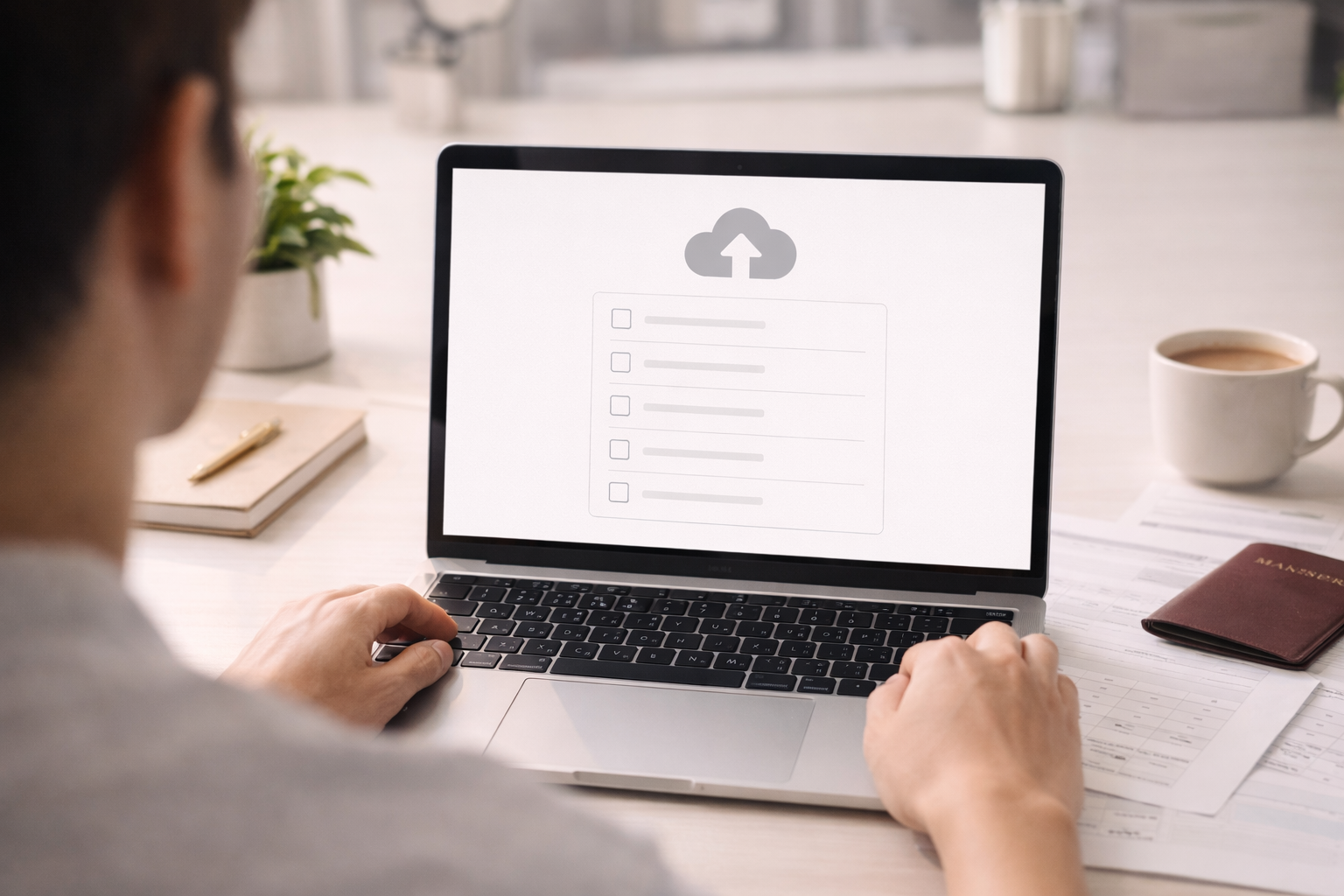 Thai eVisa application (no text)